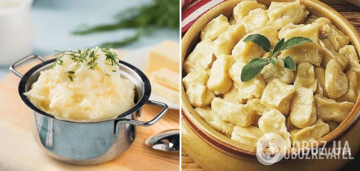 Hearty three-ingredient potato dumplings for a quick meal