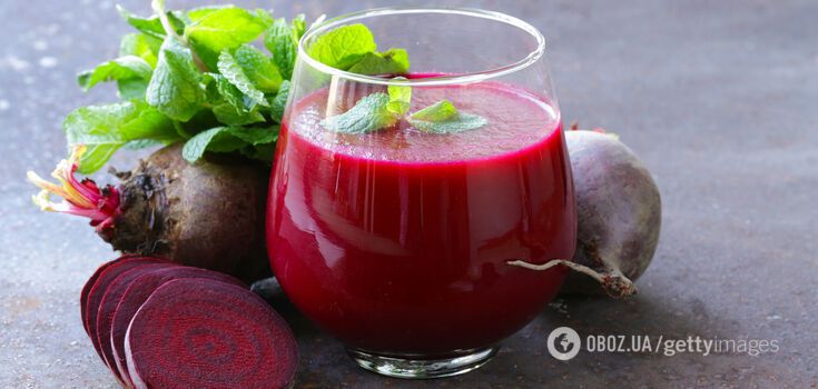 Beet juice is effective in the fight against anemia