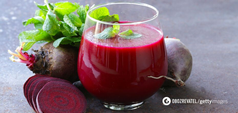 Beet juice is effective in the fight against anemia