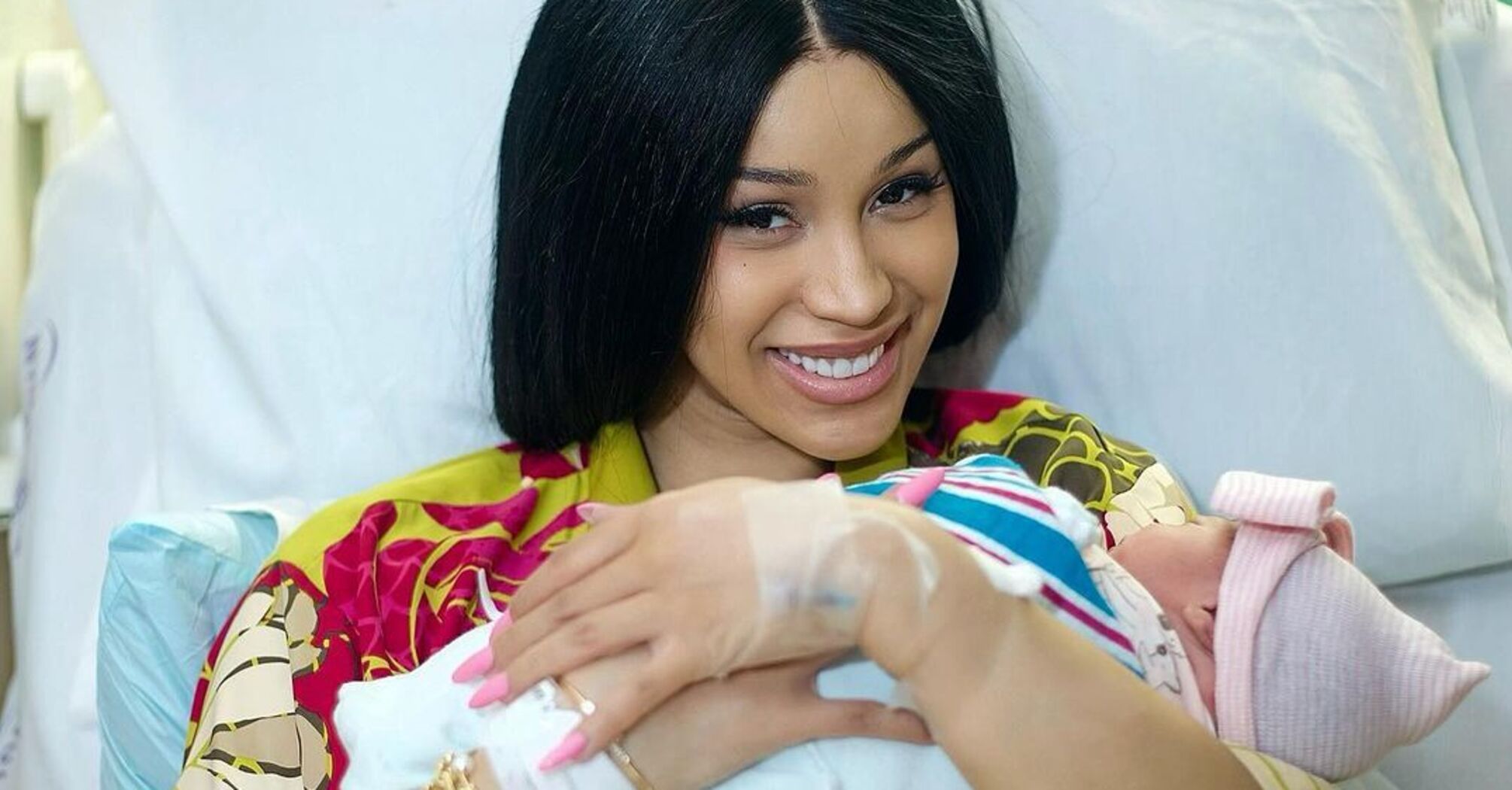 Cardi B gives birth for the third time