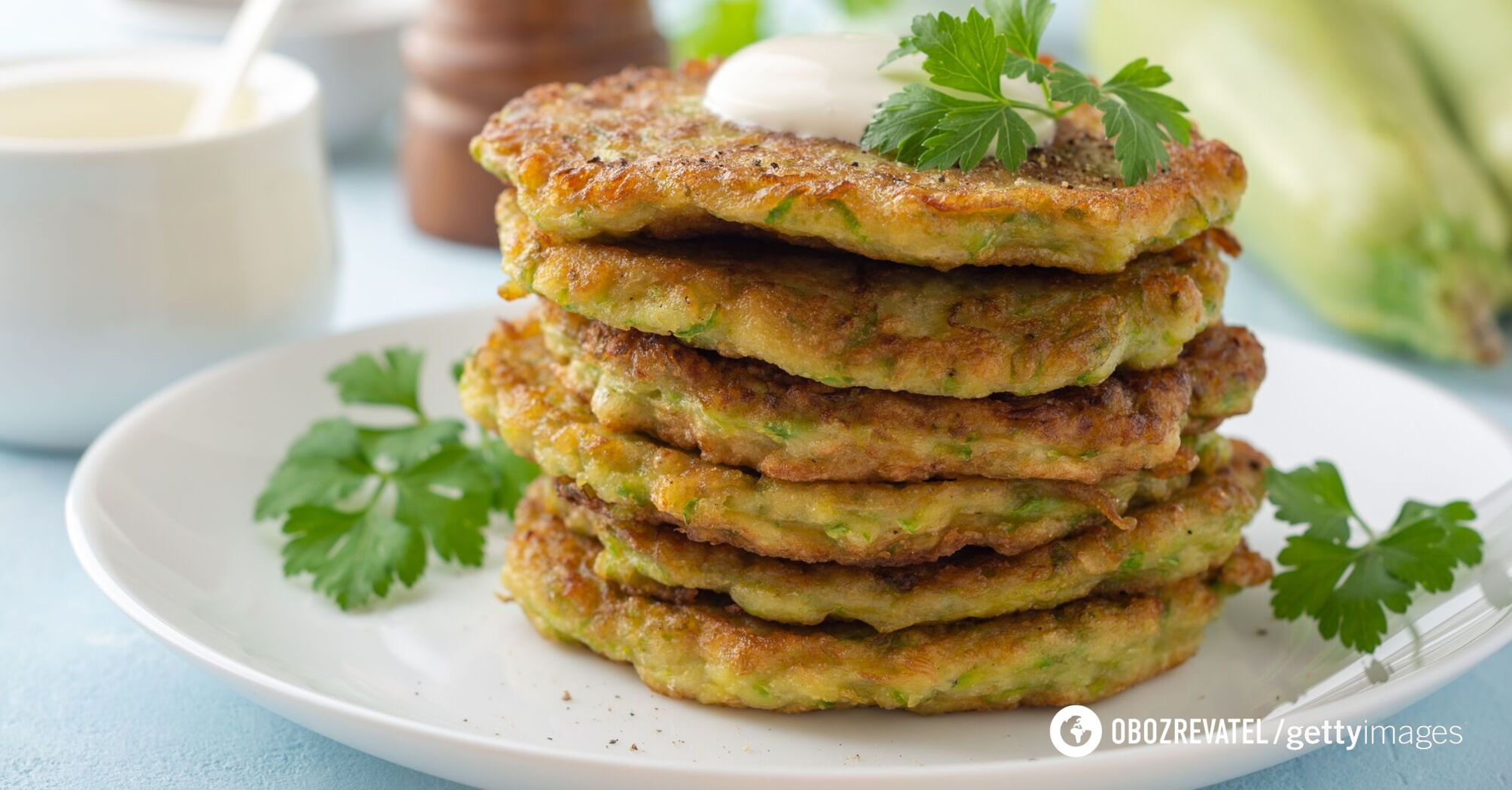 Cutlets from zucchini and cabbage