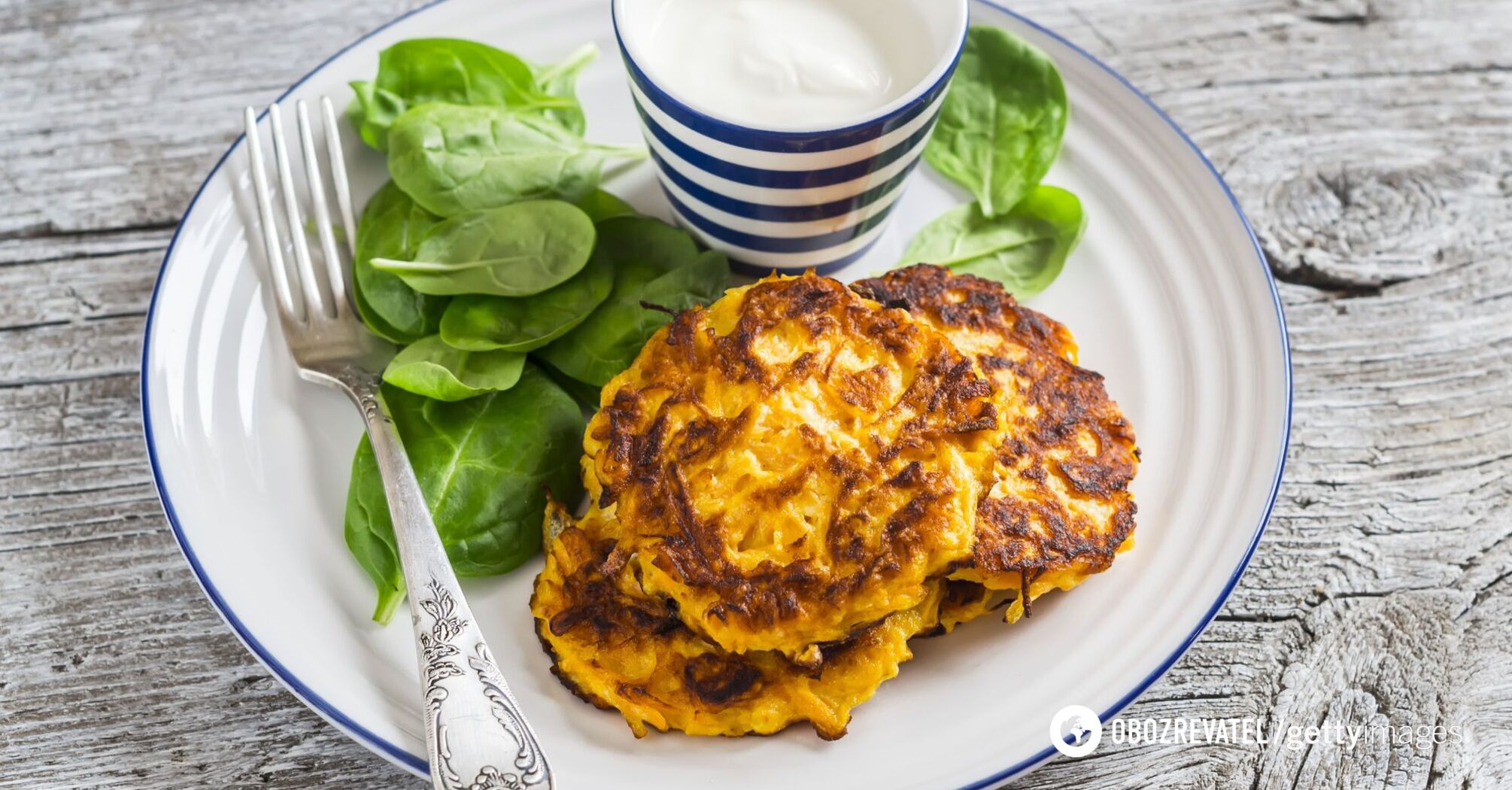 Zucchini pancakes with meat