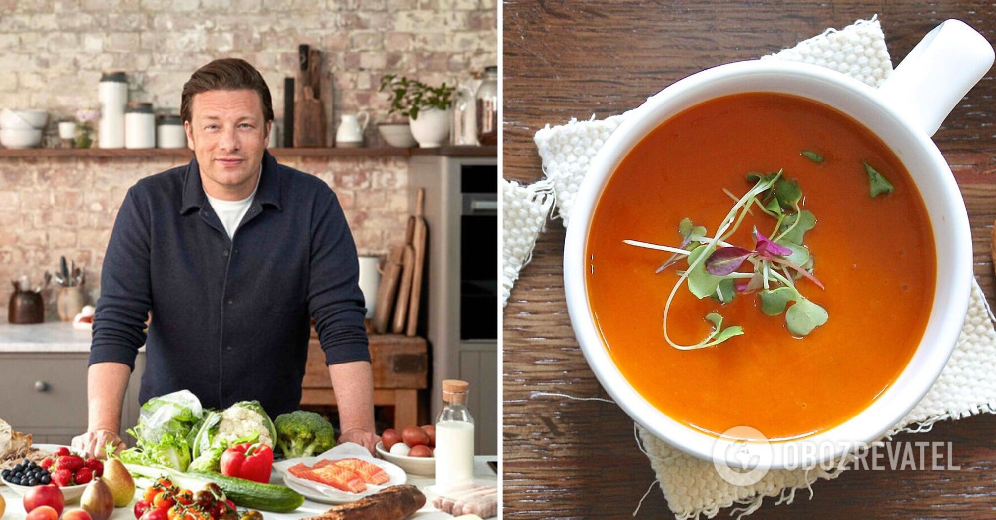 Recipes for the best fall vegetable soups from Jamie Oliver