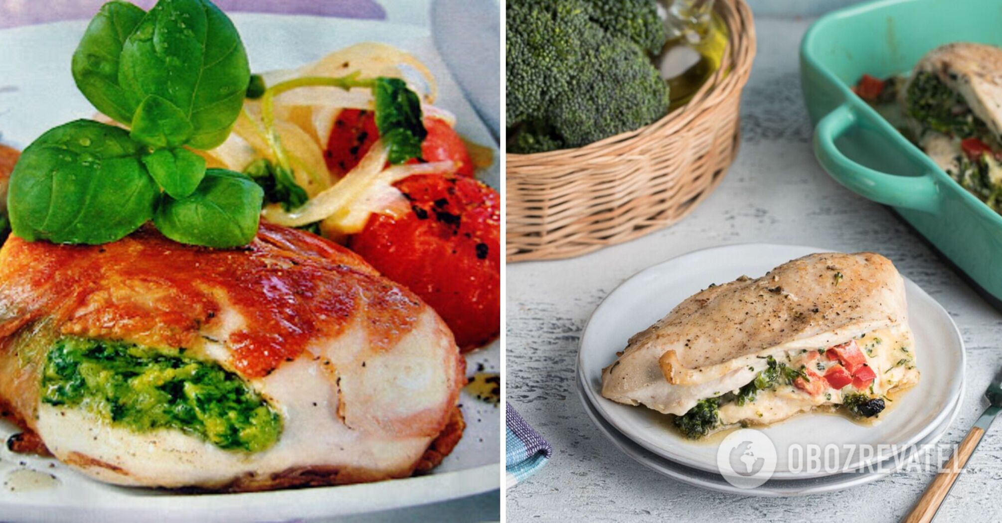 Stuffed chicken fillet in the oven: how to prepare a festive dish