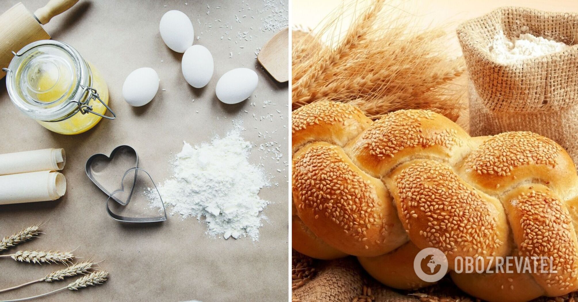 Wicker with sesame seeds