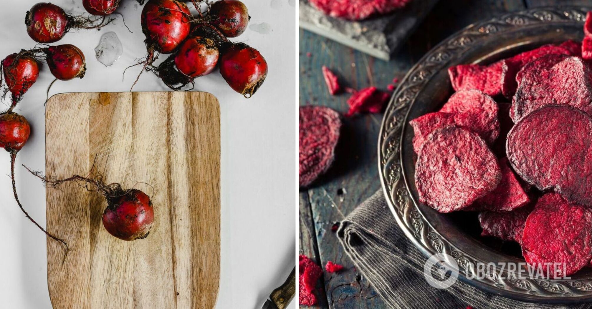 Beetroot chips: how to make a healthy and easy snack