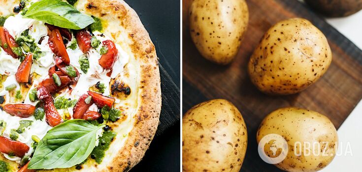 Potato pizza