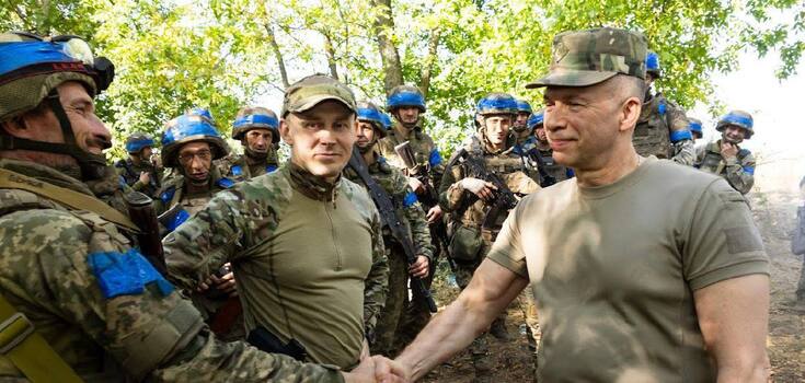 Syrskyi showed Ukrainian defenders on the eve of battle: photos from the front