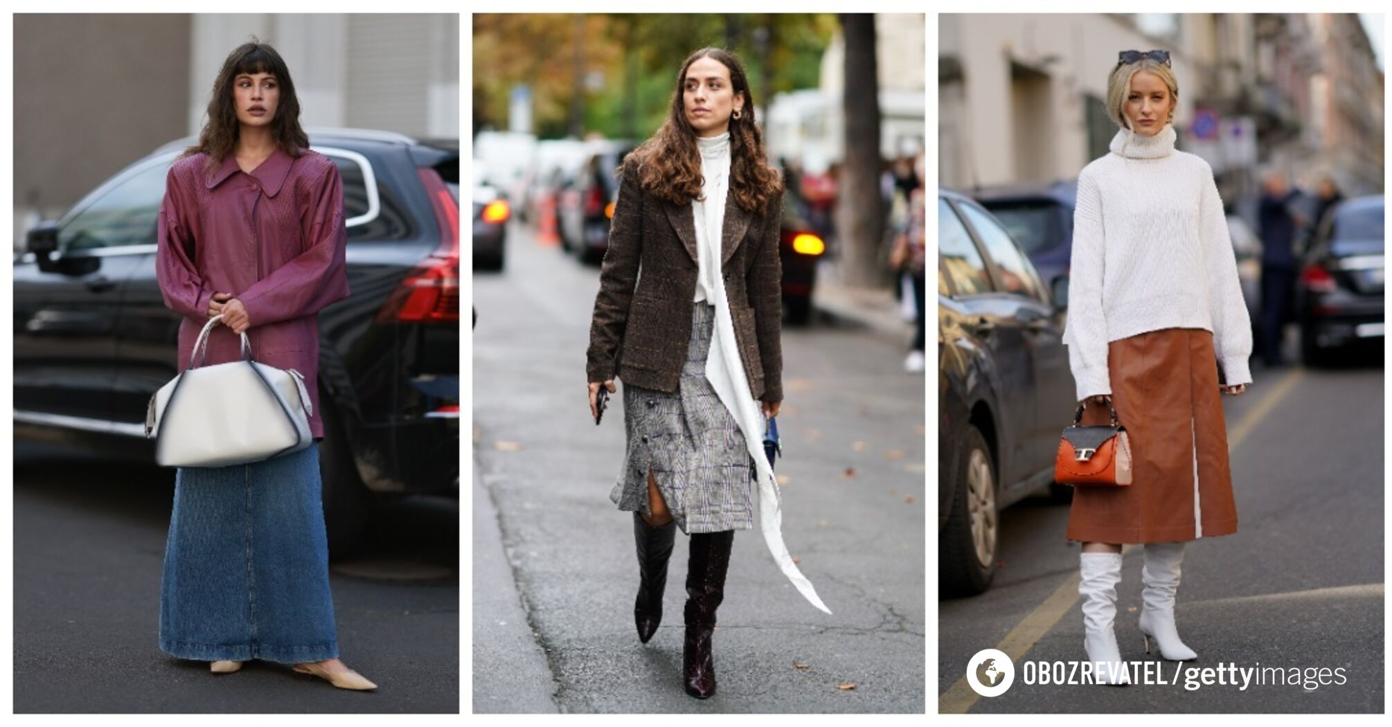 From silk to leather: 5 stylish skirts for fall and winter of 2024/2025