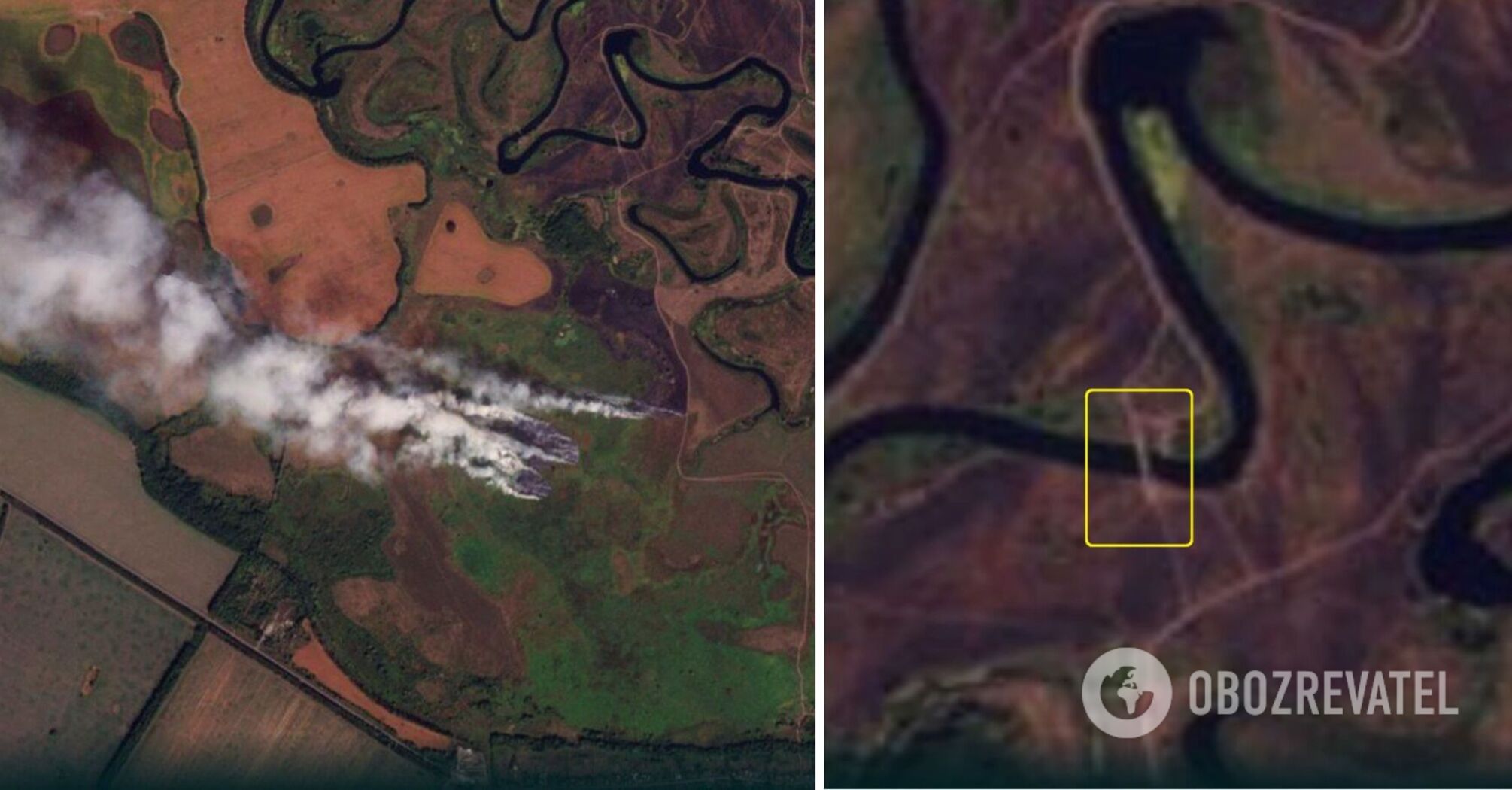 Russia's counteroffensive in Kursk region shown on satellite photos