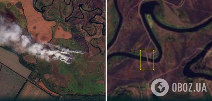 Russia's counteroffensive in Kursk region shown on satellite photos