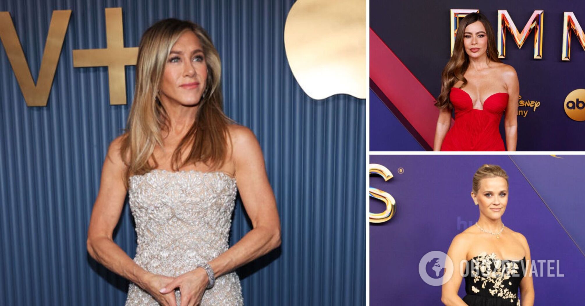 "Best Dressed" Jennifer Aniston, glamorous Selena Gomez and floral Reese Witherspoon: the images of the stars at the Emmy 2024 that amaze