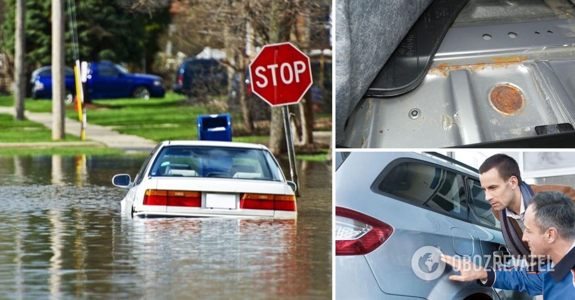 How to recognize a drowned car when buying: the main signs