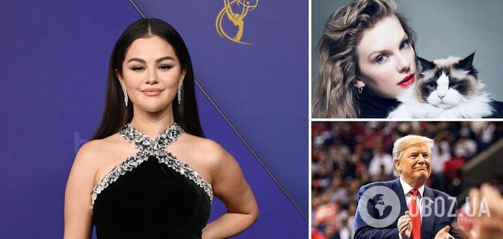 Selena Gomez trolls Donald Trump on the Emmy stage for insulting her best friend Taylor Swift