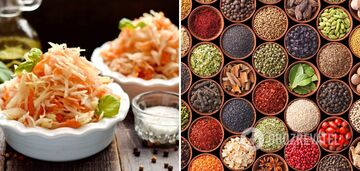 Sauerkraut with spices