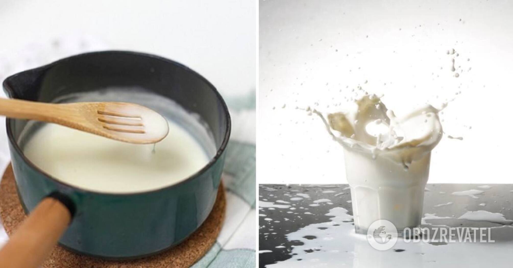 What to do to prevent milk from boiling over: a simple life hack