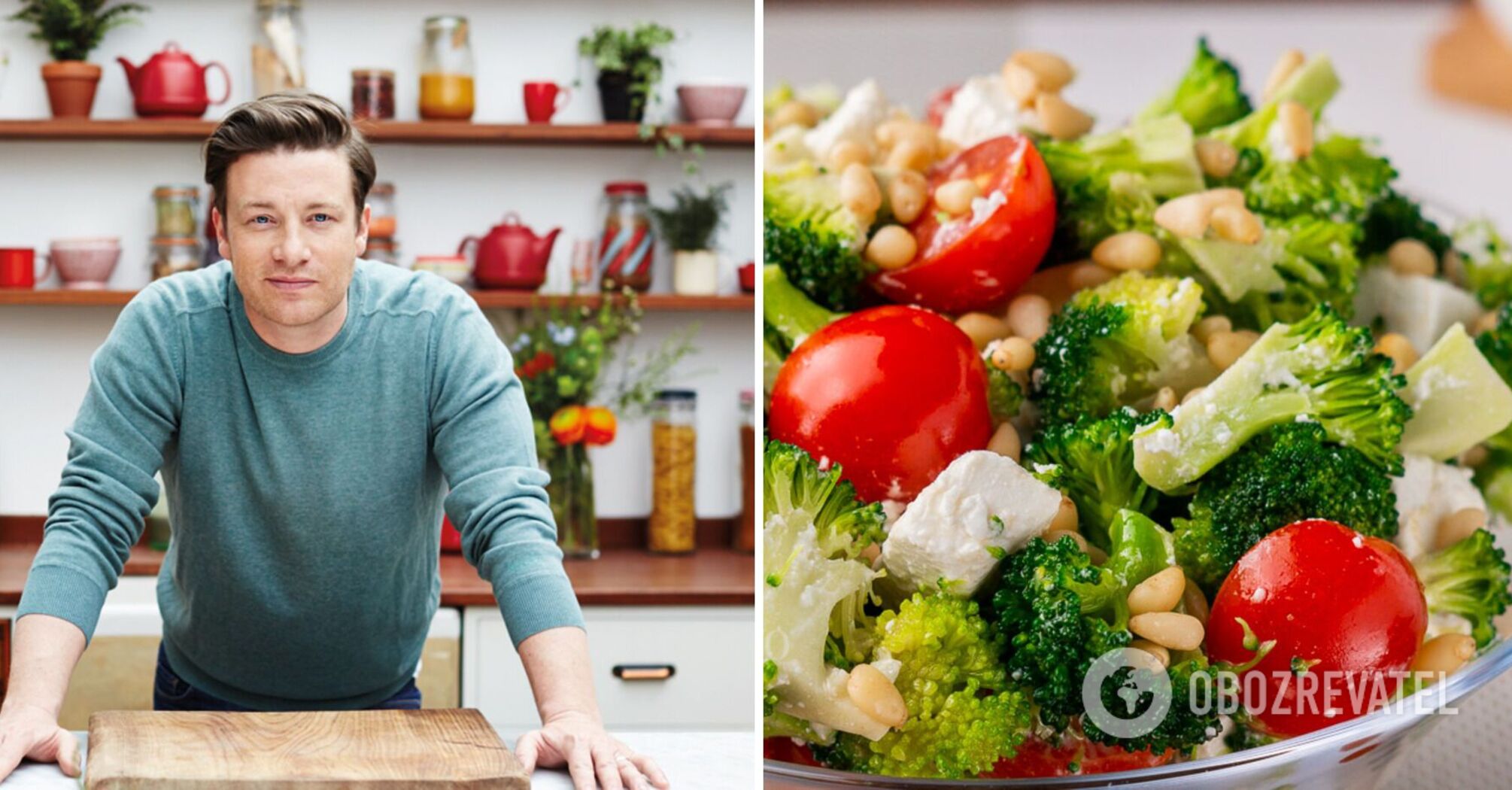 Jamie Oliver's recipe for a delicious and healthy salad