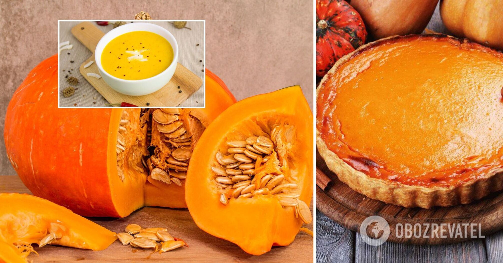 Tasty pumpkin dishes