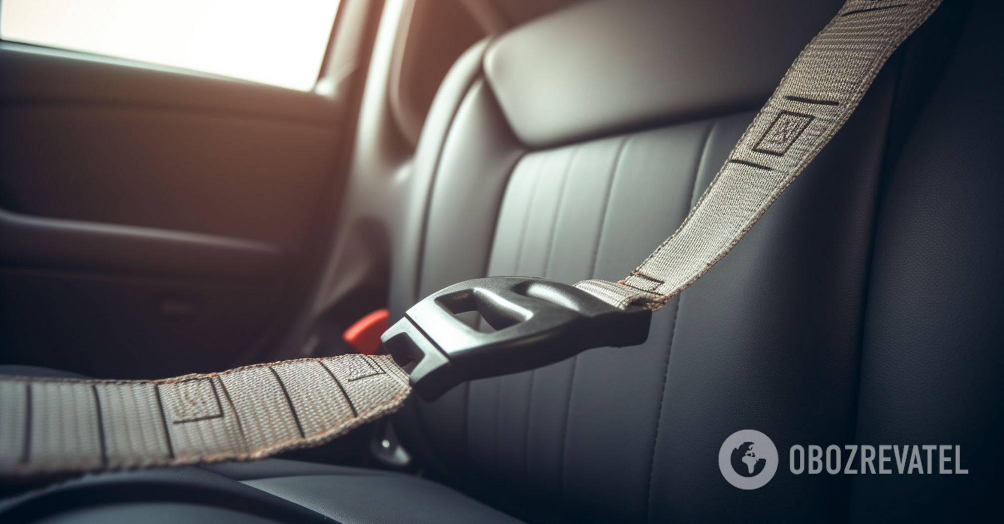 A mistake when unbuckling the seat belt can damage the car: how not to do it