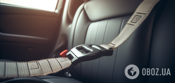 A mistake when unbuckling the seat belt can damage the car: how not to do it