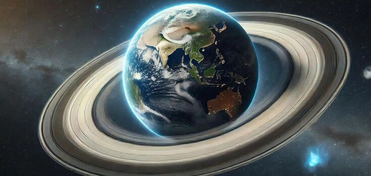 Earth had a ring like Saturn's for millions of years: scientists publish evidence