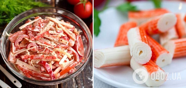 Crab salad with a secret ingredient: how to prepare a modern version of a popular dish