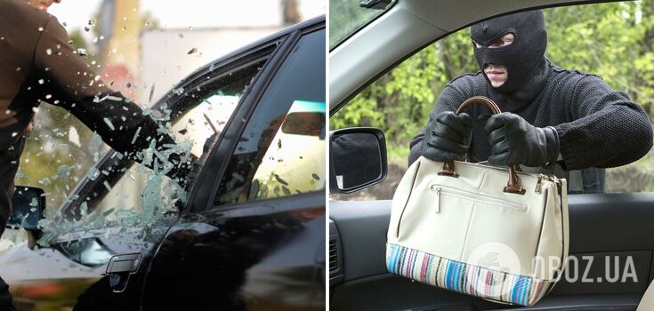 What not to leave on the car seat: attracts the eyes of burglars