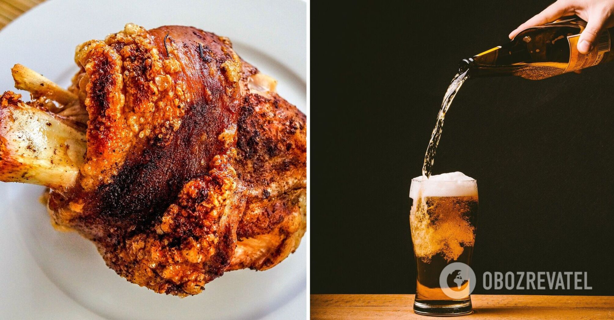 How to cook pork knuckle in beer at home