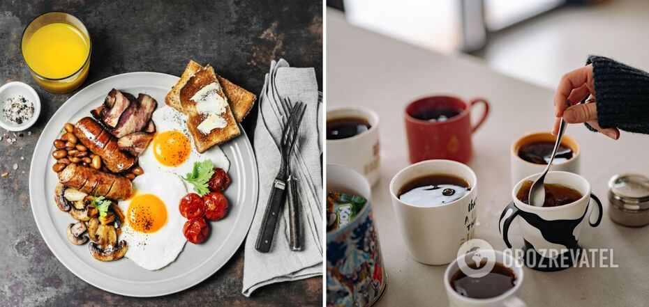 A real English breakfast