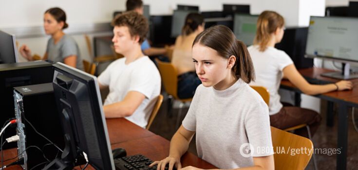 In which region of Ukraine did most graduates fail math at NMT-2024