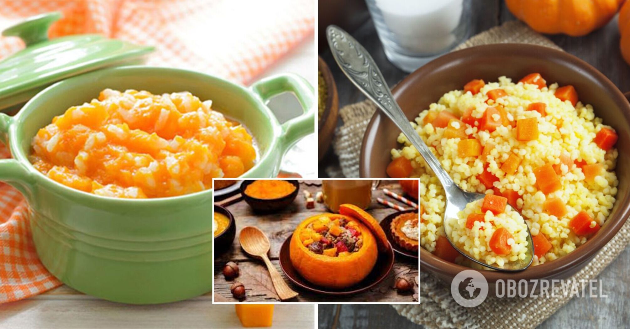 Pumpkin porridge – original recipes for a familiar dish