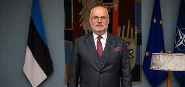 "Jeśli spojrzeć na mapę": Prezydent Estonii mówi o członkostwie Ukrainy w UE i NATO