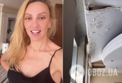 "I haven't lived here for four years." Poliakova returned to her apartment in the center of Kyiv, where the ceiling collapsed. Photos before and after the repair