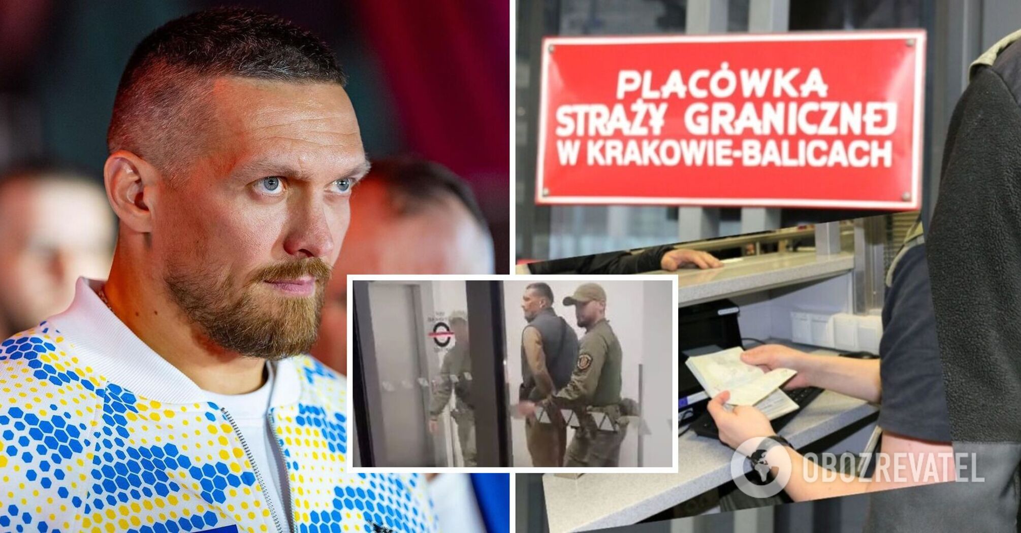 'A special group intervened': Polish authorities explain for the first time why Usyk was handcuffed in Krakow