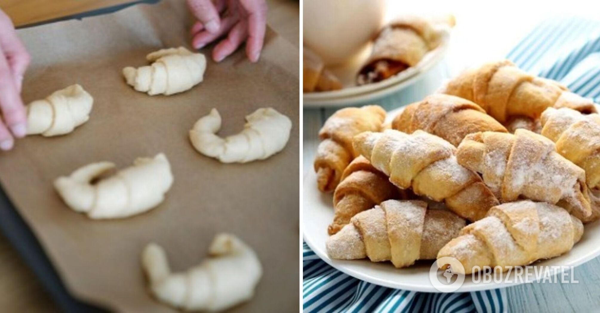 Easy bagels with jam on yeast-free dough: how to make them