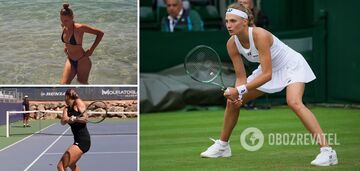 Ukraine's third-ranked tennis player in Thailand provokes hysteria in the Russian media. Video