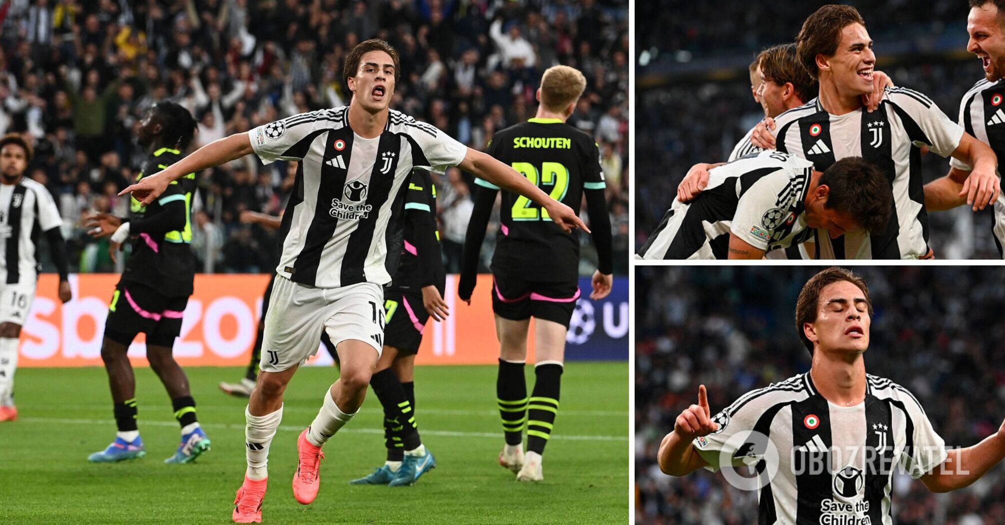 A masterpiece ball! The first goal in the renewed Champions League has been scored. Video