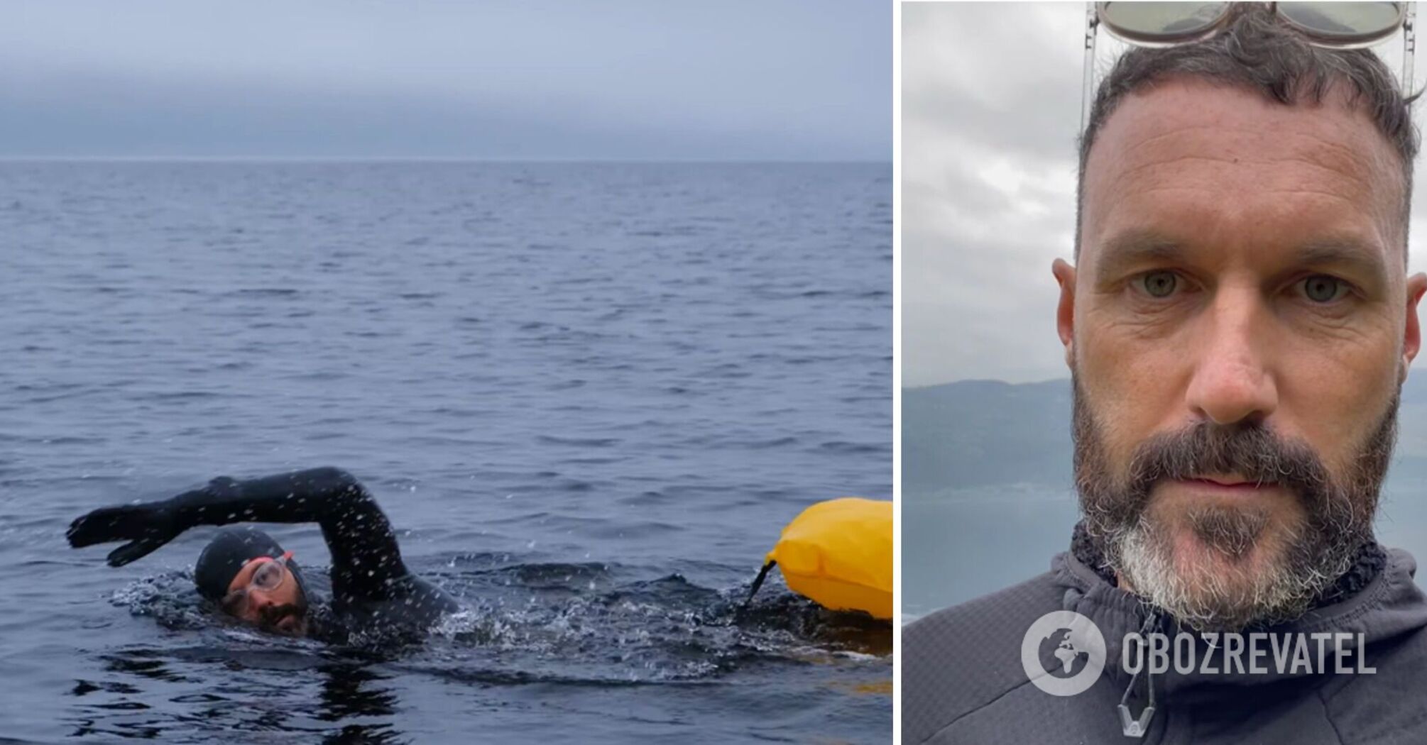 "I felt a bump": experienced swimmer comes across mysterious creature in Loch Ness Lake and shares his impressions