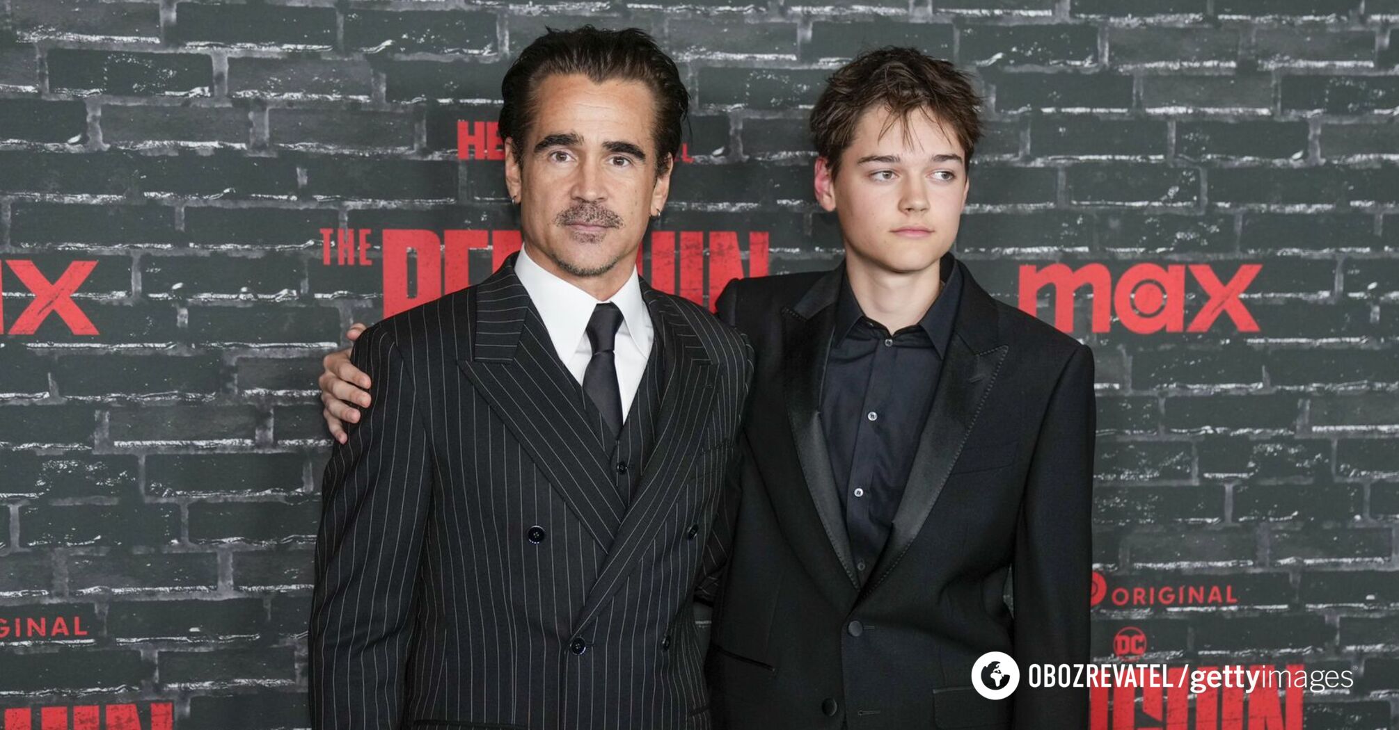 Batman star Colin Farrell appeared on the red carpet with his handsome younger son, who is rarely seen in public. Photo.