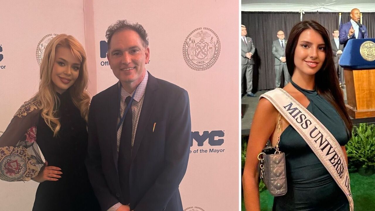 A private event in support of Ukrainians with Alina Grosu and Miss Universe Ukraine 2024 was held at the home of the Mayor of New York City