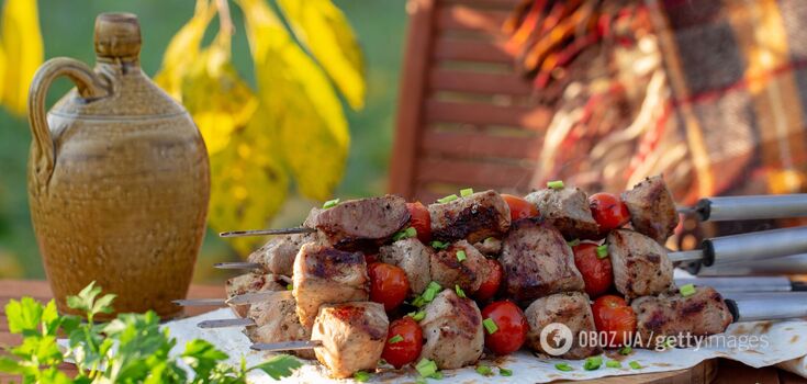How to quickly cook a barbecue
