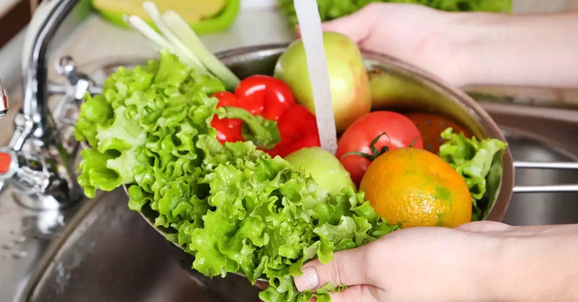 Scientists have found the best way to clean dirt and bacteria from vegetables