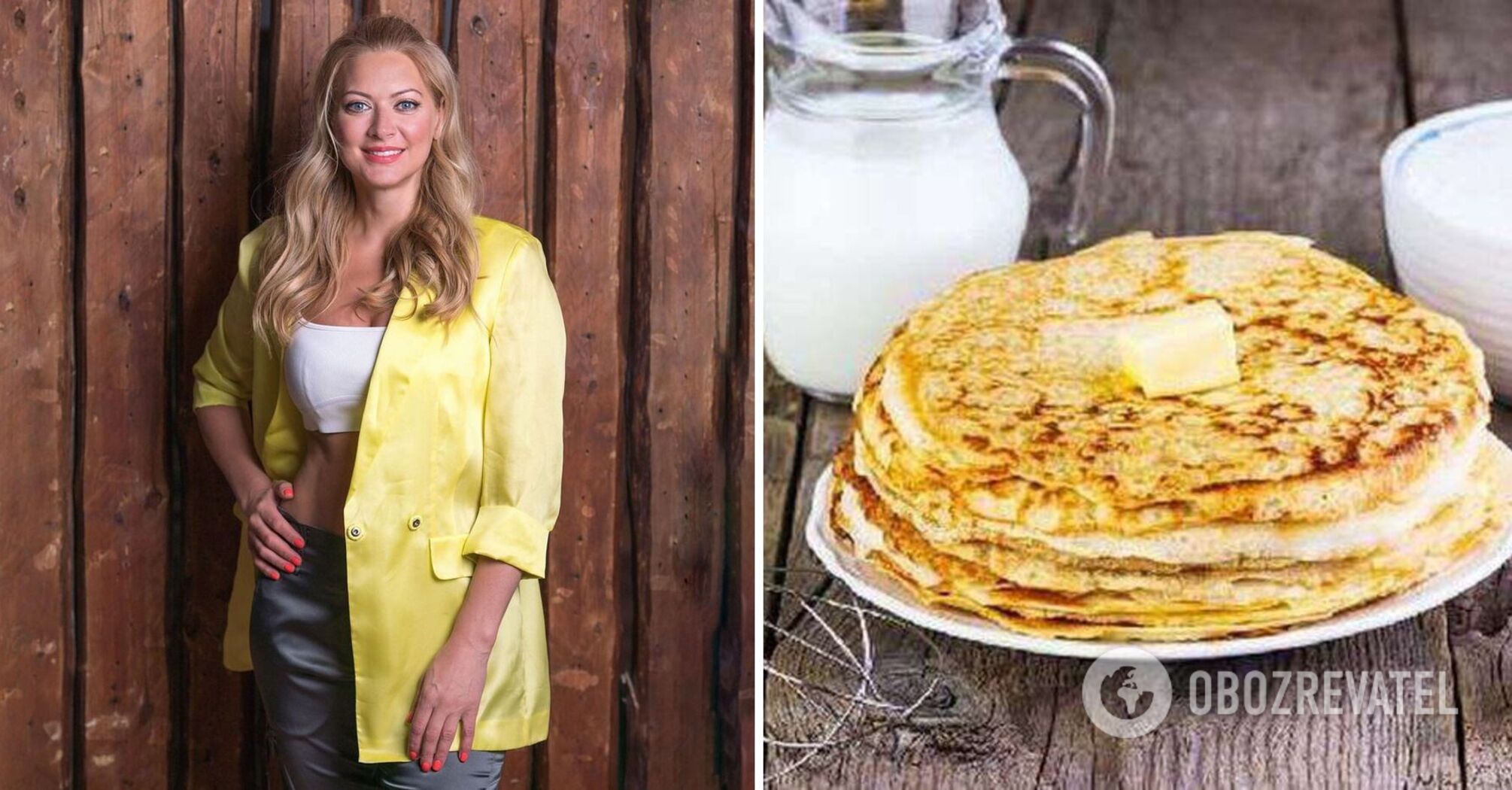 Tetiana Lytvynova shares a recipe for crepe batter