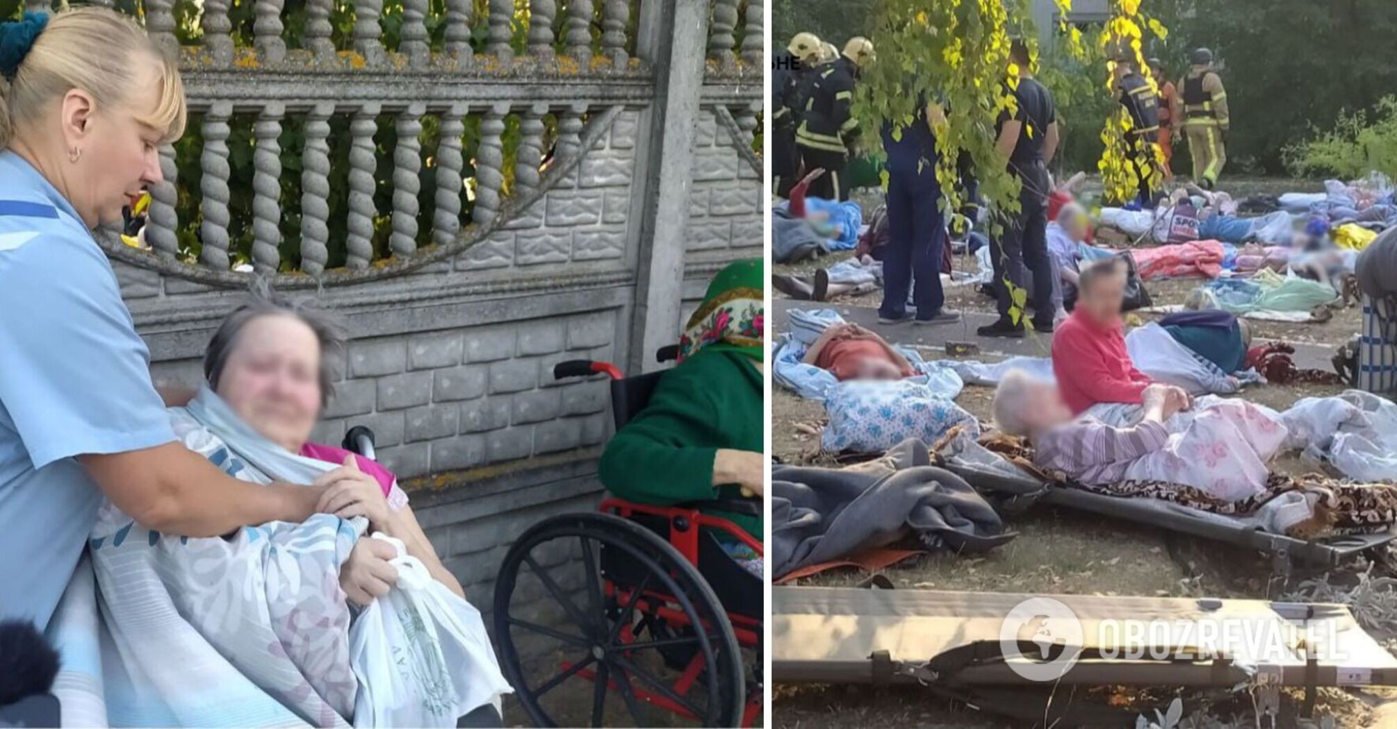 Russians attacked a nursing home in Sumy where elderly people lived: there is a dead and injured. Photos and video