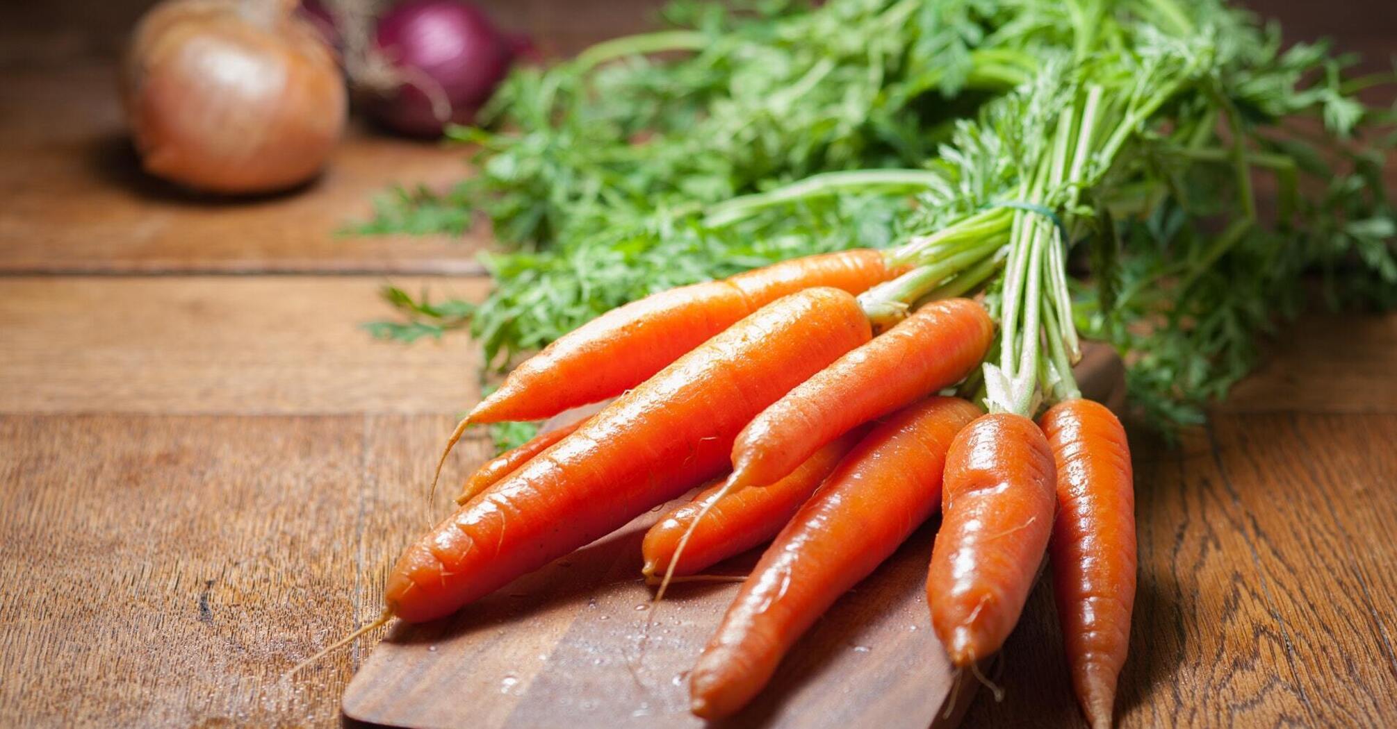 Fresh carrots