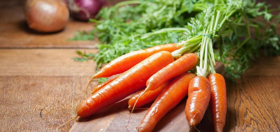 Fresh carrots