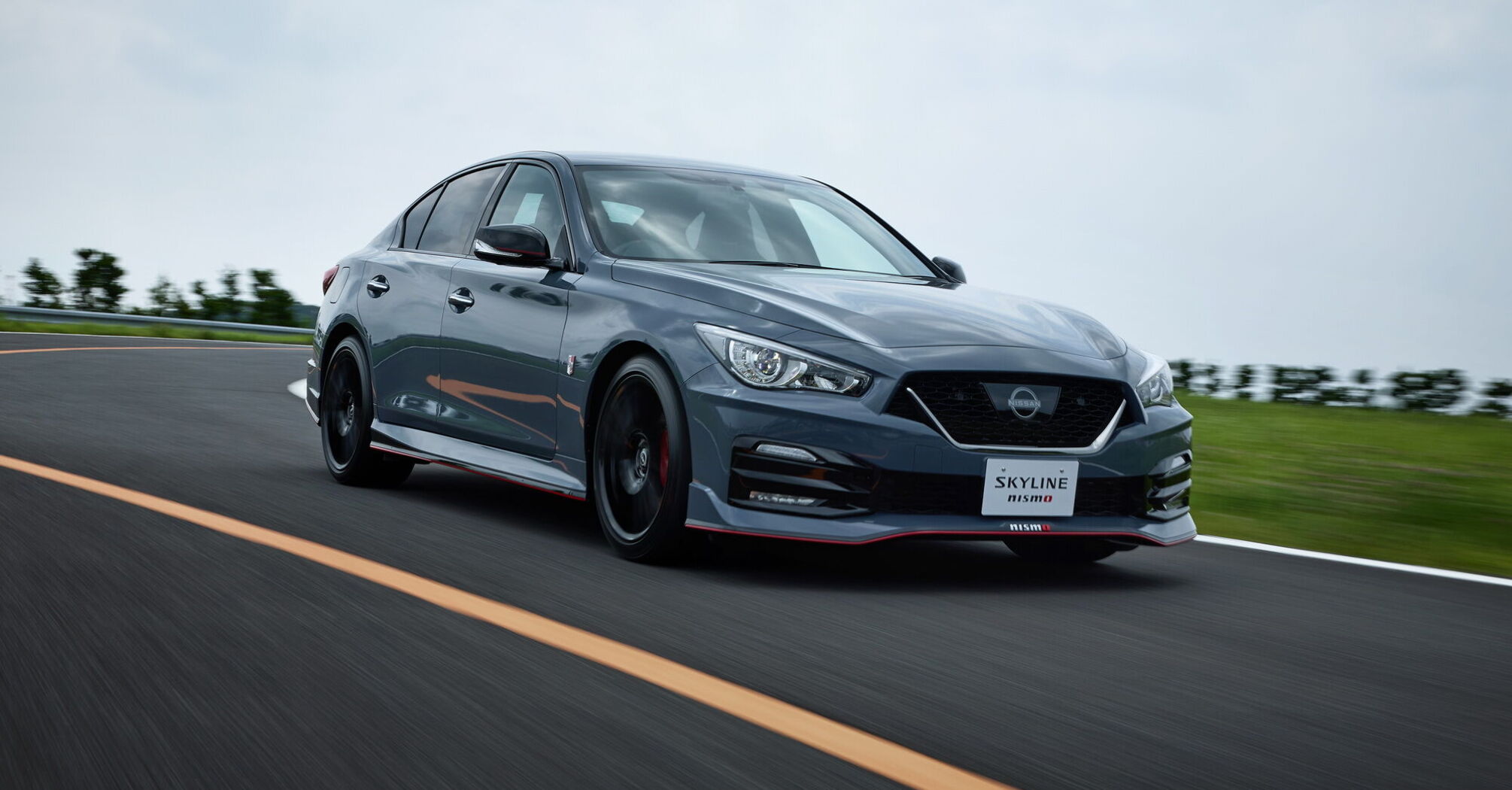 Nissan unveils a supercharged Skyline Nismo sedan