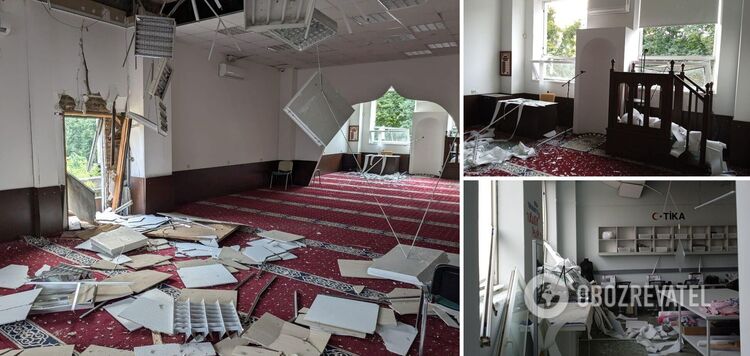 Consequences of the barbaric Russian attack