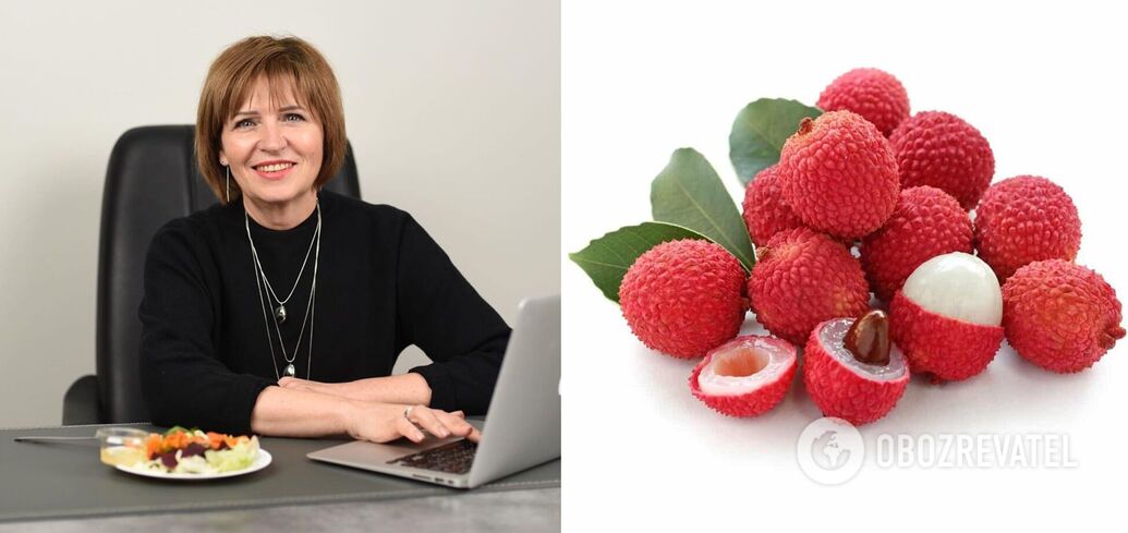 Svitlana Fus told who needs to eat lychee