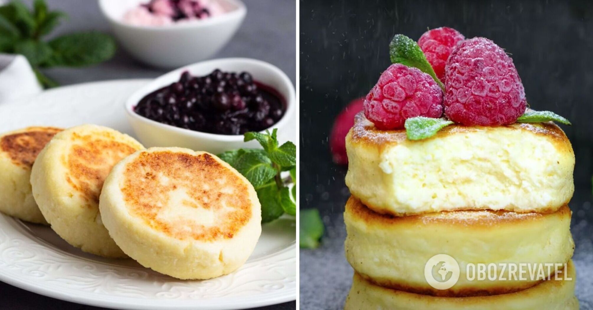 Cheesecakes without flour: how to replace the usual ingredient